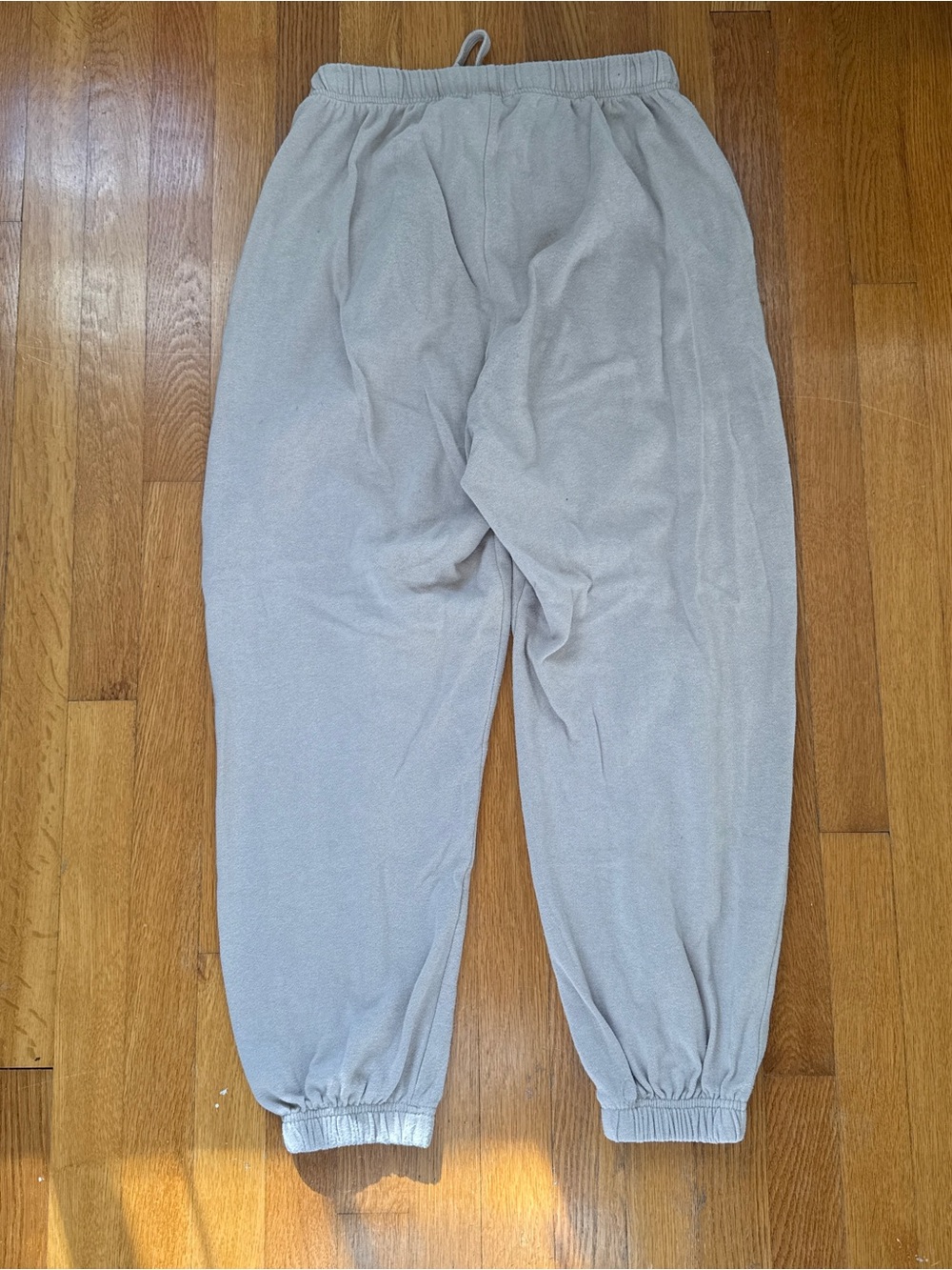Garage Beige Jogger Sweatpants - Picture 2 of 3